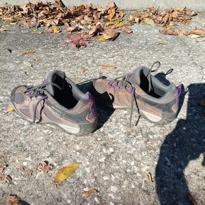 Merrell Yokota 2 Hiking Shoes - Gray and Purple